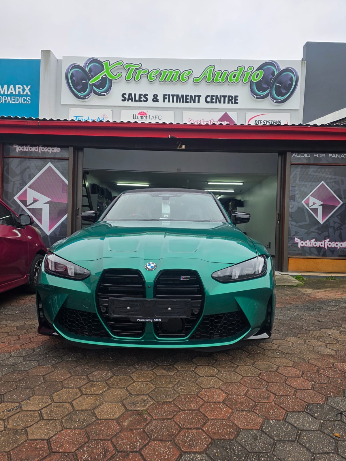 Custom vehicle installation completed by Xtreme Audio